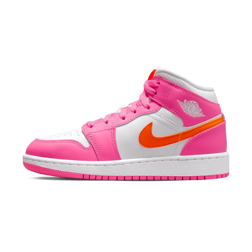 Air Jordan 1 Mid GS ‘Orange Pinksicle’