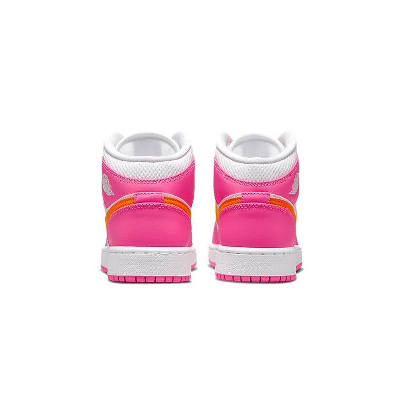 Air Jordan 1 Mid GS ‘Orange Pinksicle’