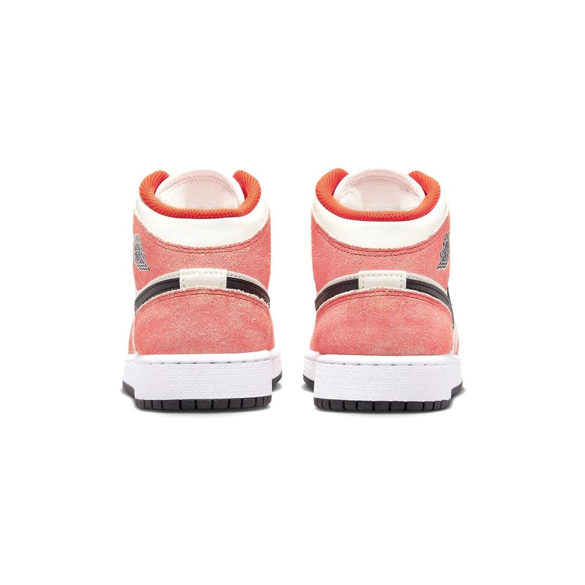 Air Jordan 1 Mid GS ‘Orange Suede’