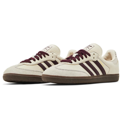 Adidas Samba 'Wonder White Maroon'